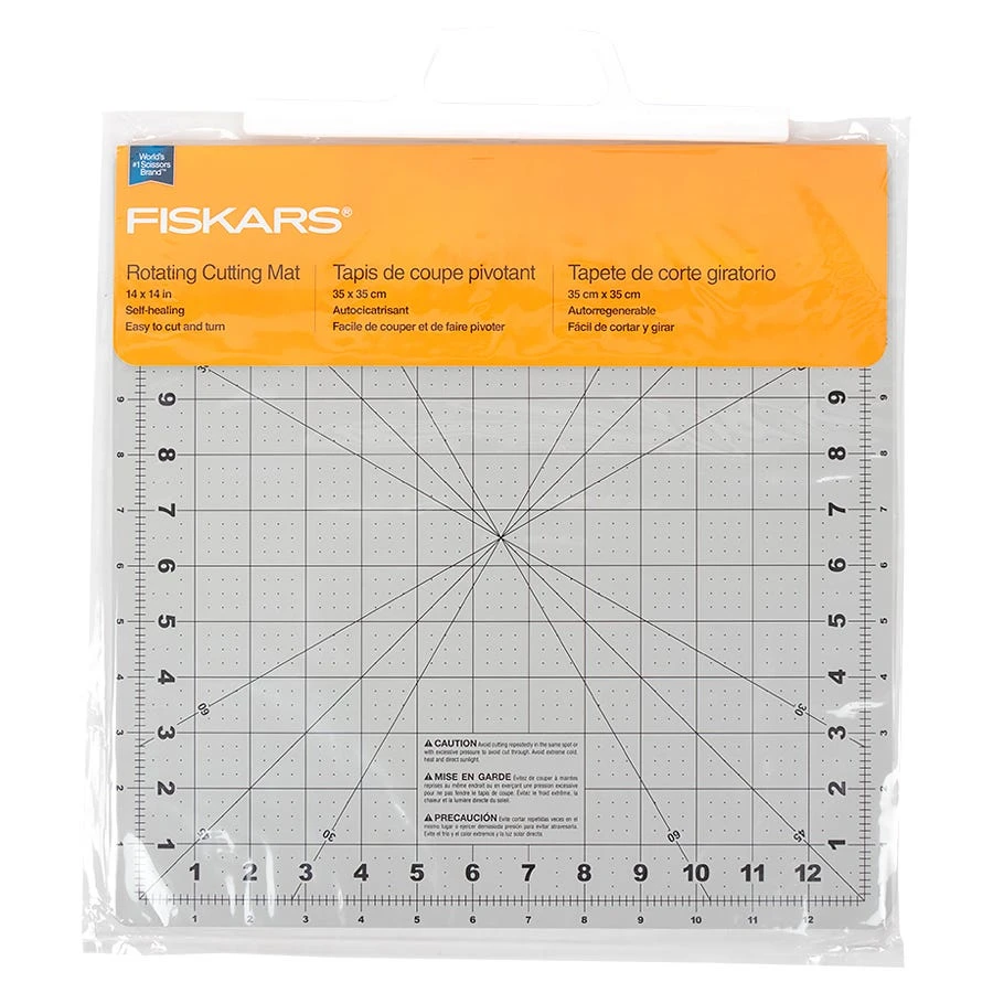 Fiskars 14" X 14" Rotating Cutting MatFiskars #100590 6 Fiskars 14" X 14" Rotating Cutting MatFiskars #100590 - Image 4