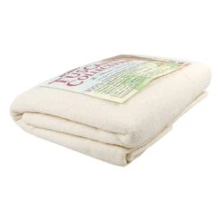 Tuscany Collection 100% Unbleached Cotton Twin Quilt BattingHobbs #TU72 -Quilt Muse Shop 100unbleachedcotton twin side 1