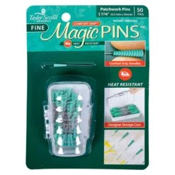 Taylor Seville 50 Count Fine Patchwork Magic PinsTaylor Seville #217221 5 Taylor Seville 50 Count Fine Patchwork Magic PinsTaylor Seville #217221 -Quilt Muse Shop 217221 magicfinepatchworkpins 50ct package