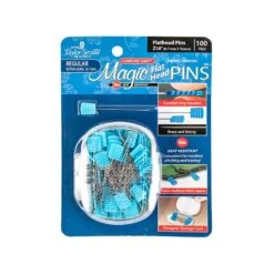 Taylor Seville 100 Count Regular Flat Head Magic PinsTaylor Seville #219911 -Quilt Muse Shop 219911 1