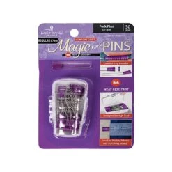Taylor Seville 30 Count Regular Fork Magic PinsTaylor Seville #220085 -Quilt Muse Shop 22008 pack