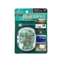 Taylor Seville 100 Count Extra-Long Fine Flat Head Patchwork Magic PinsTaylor Seville #220108 -Quilt Muse Shop 22010 pack