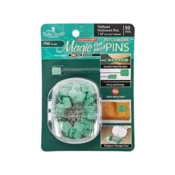 Taylor Seville 50 Count Fine Flat Head Patchwork Magic PinsTaylor Seville #220115 -Quilt Muse Shop 22011 pack