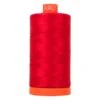50wt Aurifil Red 100% Cotton Mako ThreadAurifil #MK50-2250 -Quilt Muse Shop 2250 50wt