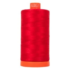 50wt Aurifil Red 100% Cotton Mako ThreadAurifil #MK50-2250