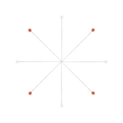 Little House 80 Count Glass Head Long Pins With Wooden CaseLittle House #441040