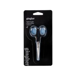 4" Gingher Lightweight Embroidery ScissorsGingher #220320-1101 -Quilt Muse Shop 4inch gingherlightweightembroideryscissors package