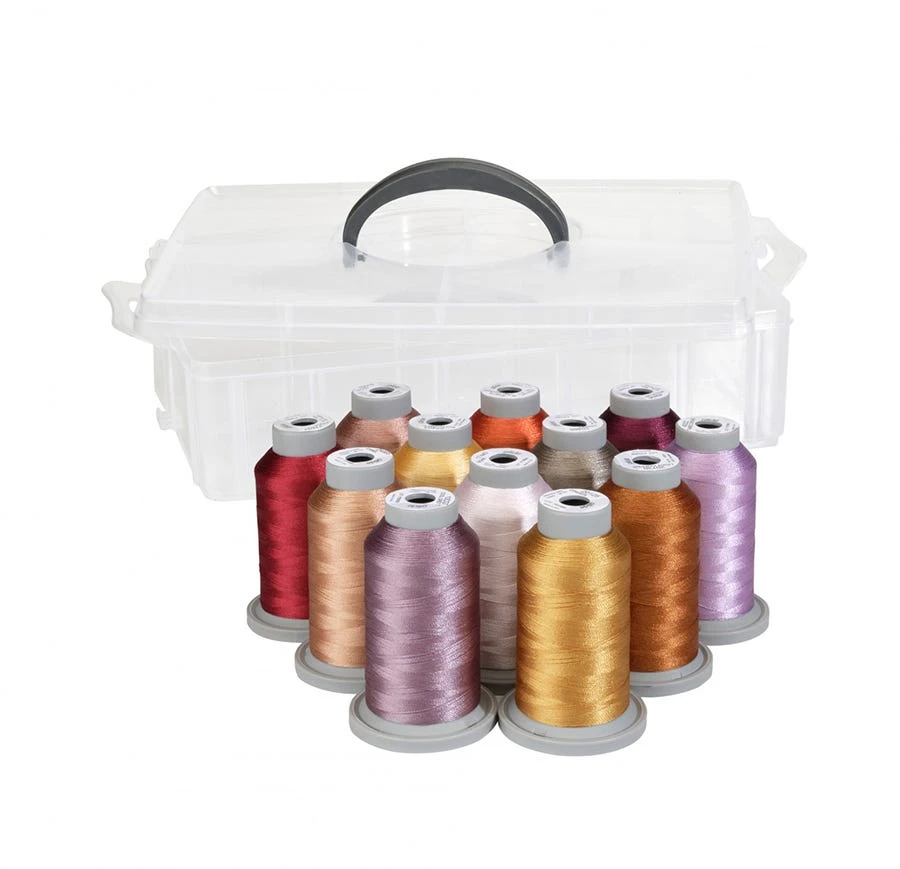 40wt Polyester Kimberbell Solids Encore Collection Glide Thread KitFil-Tec #61025-KIT 3 40wt Polyester Kimberbell Solids Encore Collection Glide Thread KitFil-Tec #61025-KIT