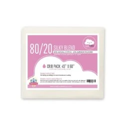 Crib 80/20 Silky Blend Happy Cloud Quilt BattingFat Quarter Shop