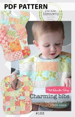 Charming Bibs Downloadable PDF PatternThimble Blossoms