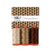 Florence Brown Aurifil Thread BoxAurifil #AC50CP3-009 -Quilt Muse Shop ac50cp3 009 florencebrownaurifilthreadbox