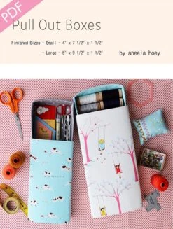 Pull Out Boxes Downloadable PDF Sewing PatternAneela Hoey