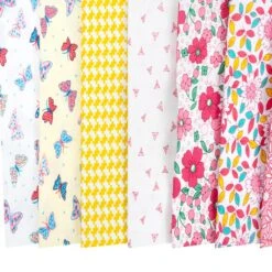 Flowerhouse All A Flutter Charm PackDebbie Beaves For Robert Kaufman Fabrics -Quilt Muse Shop all a flutter cu1