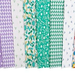Flowerhouse All A Flutter Charm PackDebbie Beaves For Robert Kaufman Fabrics -Quilt Muse Shop all a flutter cu3