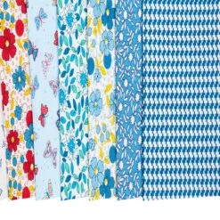Flowerhouse All A Flutter Charm PackDebbie Beaves For Robert Kaufman Fabrics -Quilt Muse Shop all a flutter cu4