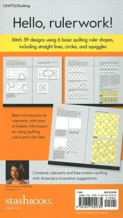 Rulerwork Quilting Idea Quilt BookAmanda Murphy #CT11269 -Quilt Muse Shop am rulerwork requirements
