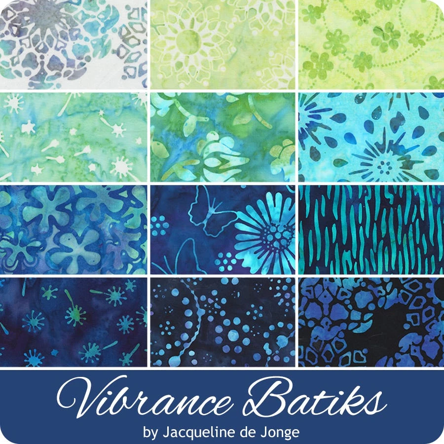Vibrance Batiks Half Yard BundleJacqueline De Jonge For Anthology Fabrics 9 Vibrance Batiks Half Yard BundleJacqueline De Jonge For Anthology Fabrics - Image 7