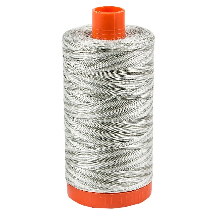 50wt Aurifil Silver Moon Variegated 100% Cotton Mako ThreadAurifil #MK50-4060 3 50wt Aurifil Silver Moon Variegated 100% Cotton Mako ThreadAurifil #MK50-4060