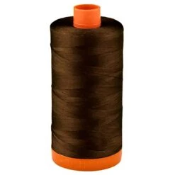 50wt Aurifil Chocolate 100% Cotton Mako ThreadAurifil #MK50-2360