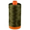50wt Aurifil Army Green 100% Cotton Mako ThreadAurifil #MK50-2905