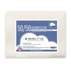 Twin 50/50 Bamboo Blend Happy Cloud Quilt BattingFat Quarter Shop