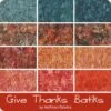 Give Thanks Batiks Fat Quarter BundleHoffman Fabrics -Quilt Muse Shop batik 1123 bundle cs 1