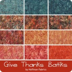 Give Thanks Batiks Fat Quarter BundleHoffman Fabrics