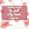 Backing Set For Be Still My Heart Quilt Kit3.5 Yards Of SKU# 55290-31