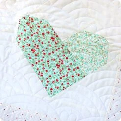 Be Still My Heart Quilt KitFeaturing Lighthearted By Camille Roskelley -Quilt Muse Shop bestillmyheart cu3