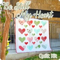 Be Still My Heart Quilt KitFeaturing Lighthearted By Camille Roskelley