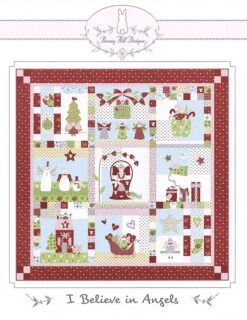 I Believe In Angels Block Of The Month Quilt PatternBunny Hill Designs #BHD-2181