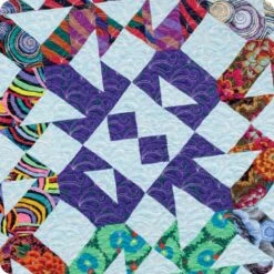 August 2022 Kaffe Collective Quarterly Fan ClubExclusively Available At Fat Quarter Shop -Quilt Muse Shop block 1