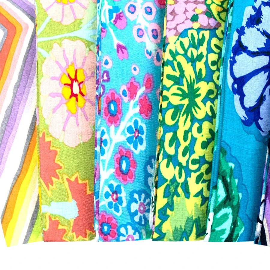 Blue 85 & Fabulous Half Yard BundleKaffe Fassett For Free Spirit Fabrics 5 Blue 85 & Fabulous Half Yard BundleKaffe Fassett For Free Spirit Fabrics - Image 3