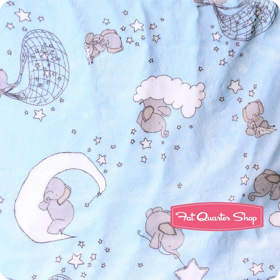 Blue Lucky Star Lullaby Cuddle KitFeaturing Cuddle Fabric By Shannon Fabrics 4 Blue Lucky Star Lullaby Cuddle KitFeaturing Cuddle Fabric By Shannon Fabrics - Image 3