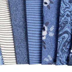 Blue Jean 5" StackerChristopher Thompson For Riley Blake Designs -Quilt Muse Shop blue jean cu3 1 2