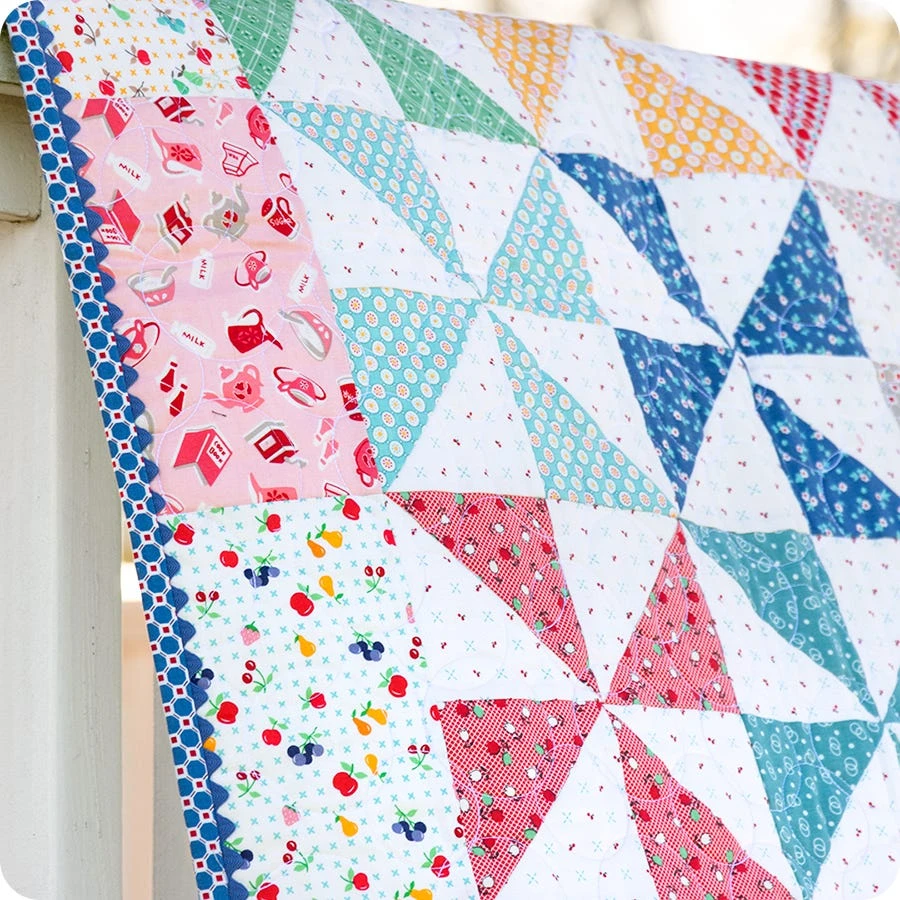 Blueberry Buckle Runner KitFeaturing Cook Book By Lori Holt 4 Blueberry Buckle Runner KitFeaturing Cook Book By Lori Holt - Image 2