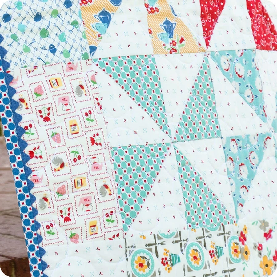 Blueberry Buckle Runner KitFeaturing Cook Book By Lori Holt 6 Blueberry Buckle Runner KitFeaturing Cook Book By Lori Holt - Image 4