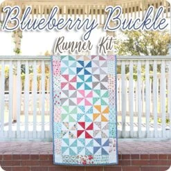 Blueberry Buckle Runner KitFeaturing Cook Book By Lori Holt