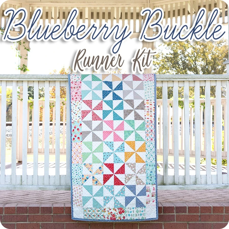 Blueberry Buckle Runner KitFeaturing Cook Book By Lori Holt 3 Blueberry Buckle Runner KitFeaturing Cook Book By Lori Holt