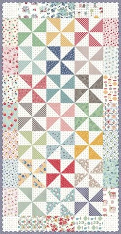 Blueberry Buckle Runner KitFeaturing Cook Book By Lori Holt 18 Blueberry Buckle Runner KitFeaturing Cook Book By Lori Holt -Quilt Muse Shop blueberrybuckle top 2