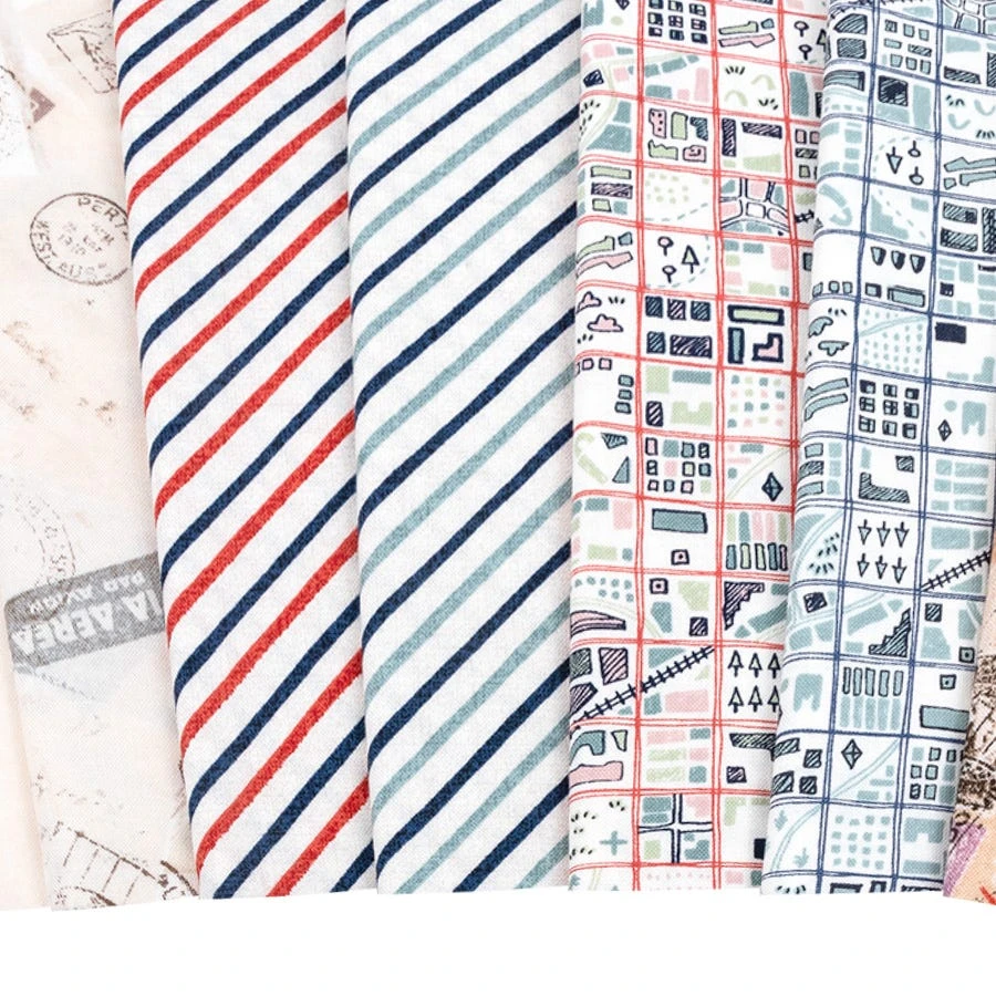 Bon Voyage Layer CakeJanet Clare For Moda Fabrics 5 Bon Voyage Layer CakeJanet Clare For Moda Fabrics - Image 3