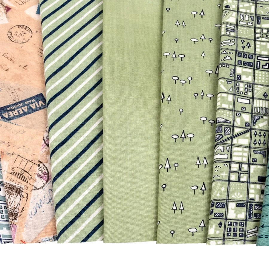 Bon Voyage Layer CakeJanet Clare For Moda Fabrics 6 Bon Voyage Layer CakeJanet Clare For Moda Fabrics - Image 4