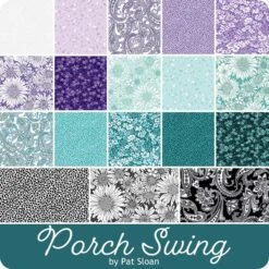 Porch Swing 2.5" StripsPat Sloan For Benartex Fabrics -Quilt Muse Shop bt porchswing ydg cs 1 1 1 1