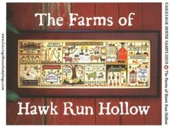 The Farms Of Hawk Run Hollow Cross Stitch PatternCarriage House Samplings