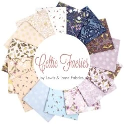 Celtic Faeries Digitally Printed Fat Quarter BundleLewis & Irene Fabrics