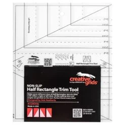 Half Rectangle Trim ToolCreative Grids #CGRDH6 -Quilt Muse Shop cgrdh6 pack
