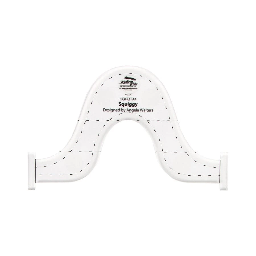 Creative Grids Squiggy Machine Quilting ToolAngela Walters For Creative Grids #CGRQTA4 3 Creative Grids Squiggy Machine Quilting ToolAngela Walters For Creative Grids #CGRQTA4