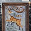 The Reindeer A Year In The Woods Cross Stitch PatternCottage Garden Samplings -Quilt Muse Shop cgs reindeer