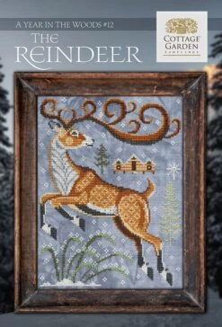 The Reindeer A Year In The Woods Cross Stitch PatternCottage Garden Samplings