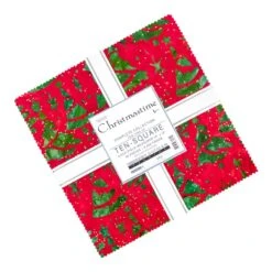 Christmastime Artisan Batiks 10" SquaresLunn Studios For Robert Kaufman Fabrics